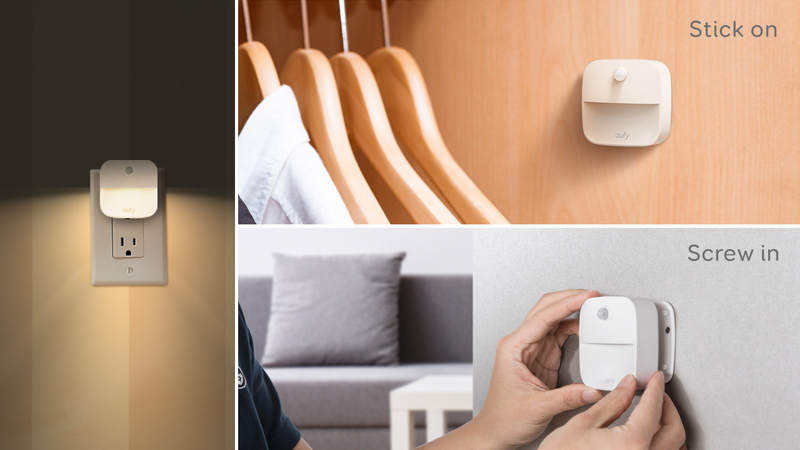 3-Pack Stick-Anywhere Lumi Night Lights, $12 with code QZ5NQY3O | 4-Pack Plug-In Lumi Night Lights, $10 with code KHG9MF92